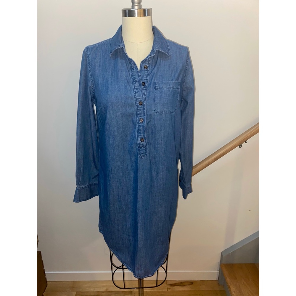 J. Crew Denim Shirtdress